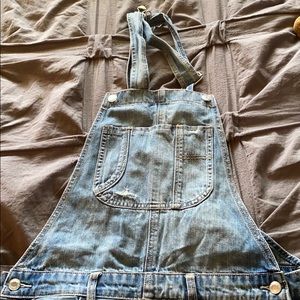 American Eagle Jean Short Overalls